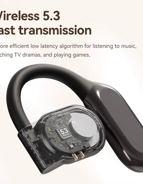 Load image into Gallery viewer, Translator Earbuds Bluetooth 5.4 Noise Cancelling Two-Way Voice Translator Ear Hook Real Time AI Translation Earphone
