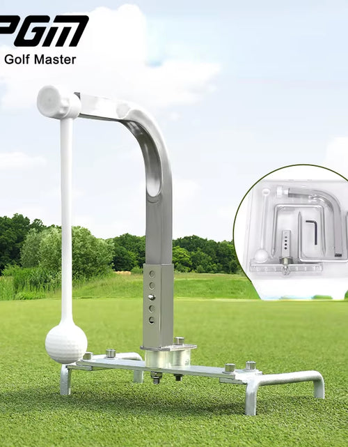 Load image into Gallery viewer, Portable Golf Swing Trainer Inserted Ground Adjustable Height 360 Rotation Golf Practice Beginners Training Aids HL008
