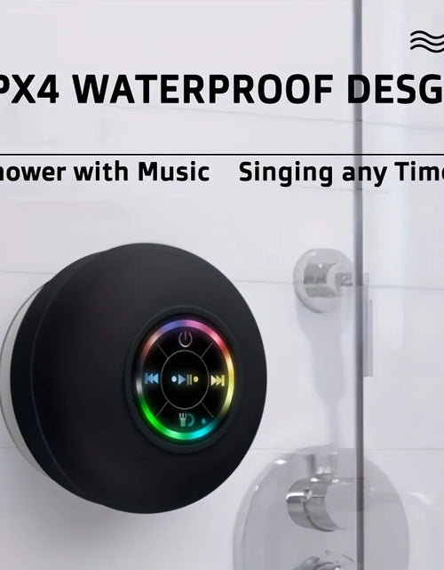 Load image into Gallery viewer, New Bathroom Waterproof Wireless Bluetooth Speaker Large Suction Cup Mini Portable Speaker Outdoor Sports Stereo Speaker
