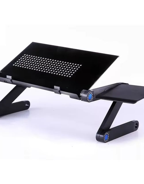 Load image into Gallery viewer, Adjustable Aluminum Alloy Folding Laptop Stand Multifunctional Notebook Computer Lapdesk for TV Bed Sofa PC Table Desk Stand
