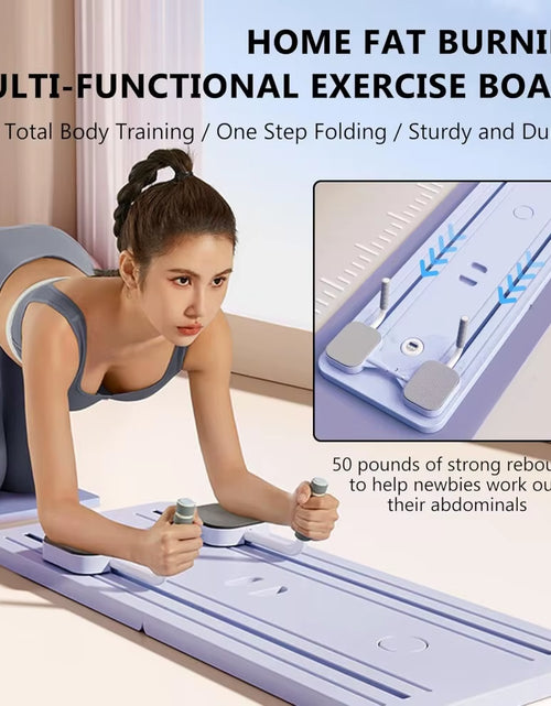 Load image into Gallery viewer, Pilates Board, Multifunctional Abdominal Board, Ab Core Trainer,, Exercise Board, Abs Workout Equipment, Core Workout Equipment
