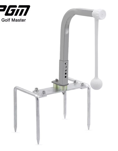 Load image into Gallery viewer, Portable Golf Swing Trainer Inserted Ground Adjustable Height 360 Rotation Golf Practice Beginners Training Aids HL008
