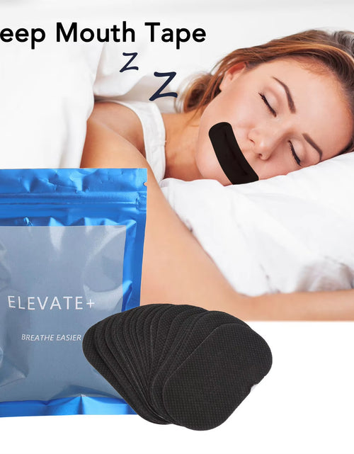 Load image into Gallery viewer, 60Pcs Mouth Tape Sleeping Keep Mouth Close Prevent Snoring Gentle Sleep Strip for Home Travel Mouth Tape Mouth Tape for Sleeping
