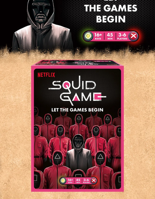 Load image into Gallery viewer, Netflix Squid Game Competitive Board Game for Ages 16 and Up, from
