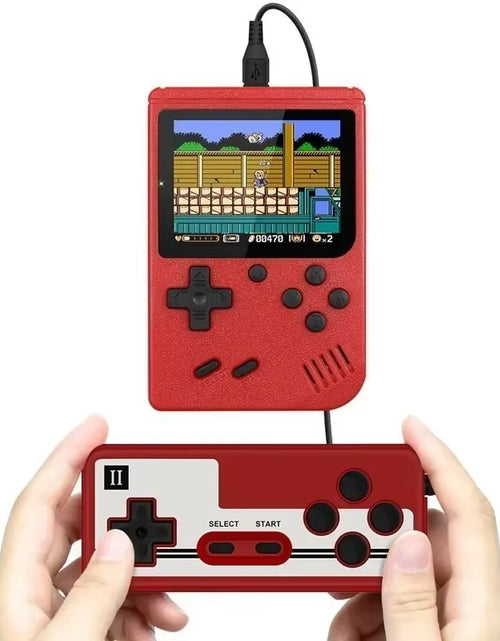 Load image into Gallery viewer, Retro Portable Mini Handheld Video Game Console 8-Bit 3.0 Inch Color LCD Kids Color Game Player Built-In 400 Games
