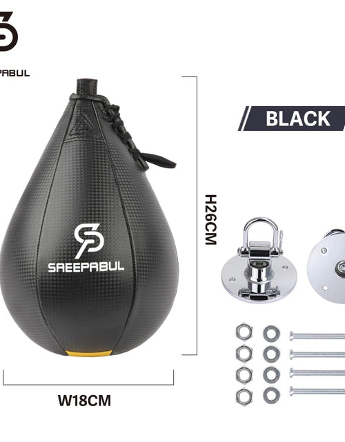 Load image into Gallery viewer, Free Shipping Boxing Speed Ball Set Fitness Boxing Pear Speed Ball Reflex Inflate Punching Speed Bag Training Ball Accessory
